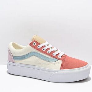 Vans Old Skool Platform Twill Pastel